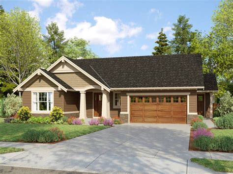Affordable Multigenerational Ranch Style House Plan 6535 The Meadow