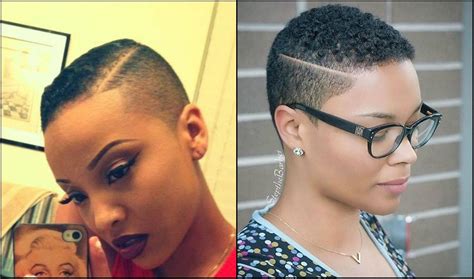 Fade Haircuts For Black Women Fade Haircut Shot Hair Styles Tapered