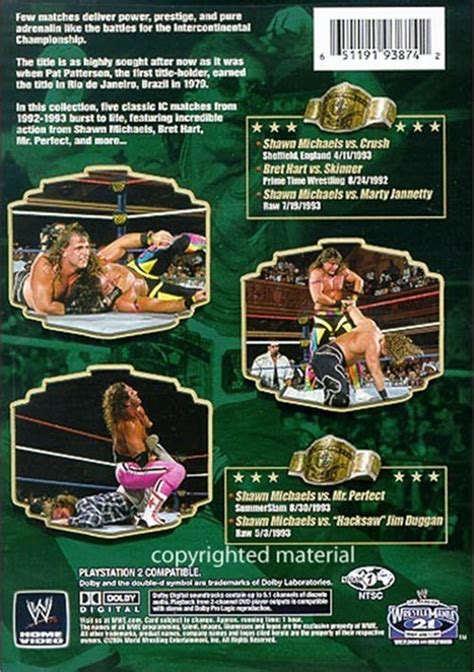 Wwe Best Of Intercontinental Championship The Dvd 2004 Dvd Empire