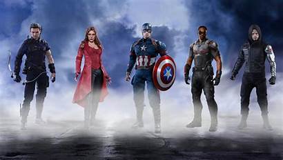 Captain America Team Wallpapers Resolution 4k 1440p