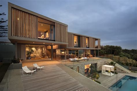 Wooden Facade Modern House Design By Saota Architecture