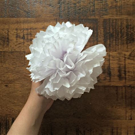 How To Make Tissue Paper Flowers Sobremesa Stories