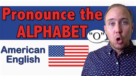 How To Pronounce The Alphabet In American English Youtube