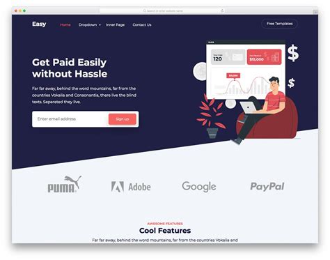 50 Free Bootstrap Landing Page Templates With Modern Design 2021