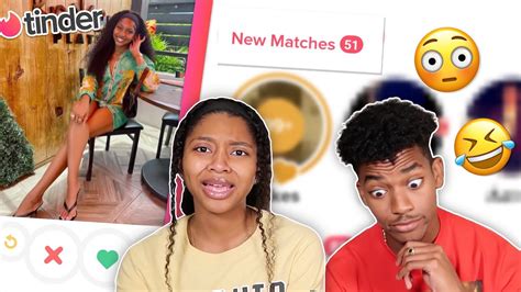 I Put My Sister On Tinder For 24 Hours Youtube