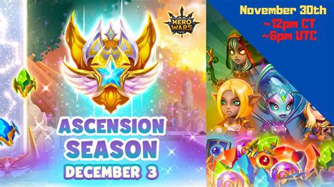 Ascension Season Hero Wars Central Youtube