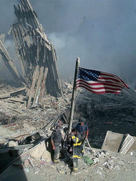 911 Anniversary Flag Raised At Ground Zero In Iconic Image Found