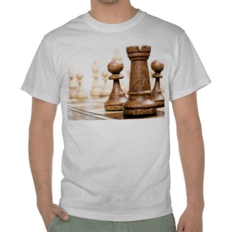 Chess Pieces On The Board Castle Tee Shirt T Shirt Tee