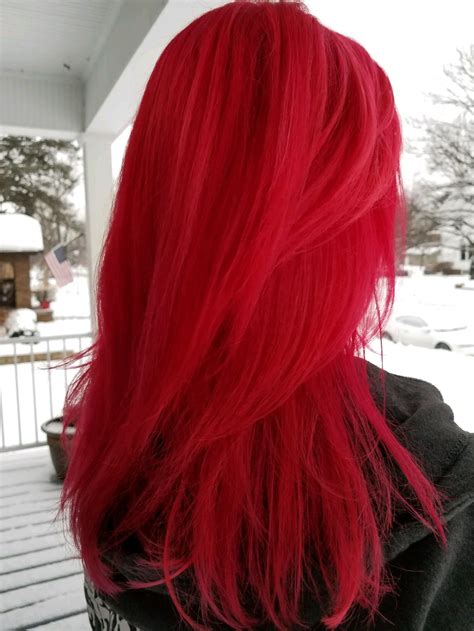 pulp riot fireball and lava hair color swatches red hair inspo dyed red hair