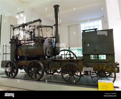 Puffing Billy Side Science Museum London Stock Photo Alamy
