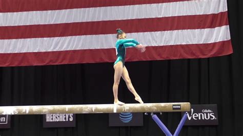 Lee has dreamed of making the u.s. Sunisa Lee - Balance Beam - 2016 P&G Gymnastics ...