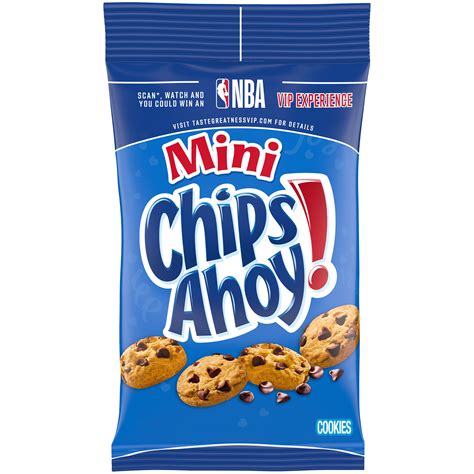 Mini Chips Ahoy Original Chocolate Chip Cookies 1 Big Bag 3 Oz
