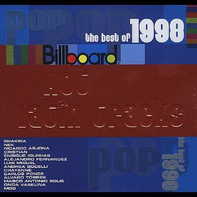 There was a lot of flying happening on the rock charts in 1998. Billboard Latin Series: Best of Pop 1998 - Various Artists | Songs, Reviews, Credits, Awards ...