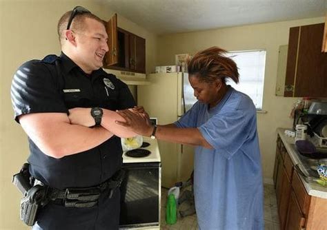 Cops Act Of Kindness Toward Shoplifting Grandma Police Officer Police Helen Johnson