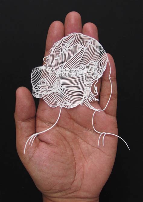 Incredible Paper Cut Art From One Sheet Of Paper 99inspiration