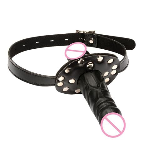 Buy Penis Gag Silicone Penis Plug Tied To Bdsm Dildo Plug Oral Adult Game At Affordable Prices