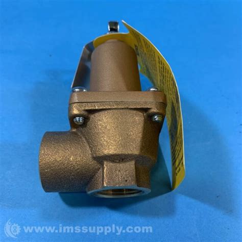Watts 174a Water Pressure Safety Relief Valve 34 174a 075 75 Psi For