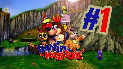 Banjo Kazooie Gameplay Walkthrough Part 1 Learning The Basics Youtube