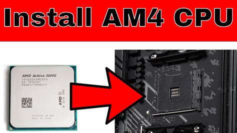 How To Install Amd Am4 Cpu Onto A Motherboard Basics Youtube