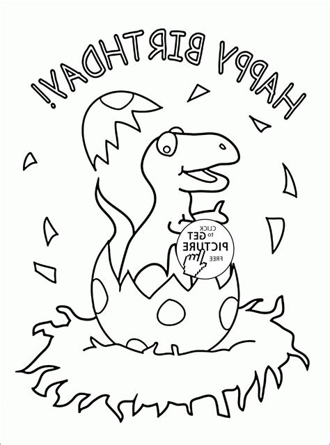 Happy birthday coloring pages for boys these next fun birthday coloring sheets are designed for kids who love space, dragons, dinosaurs, airplanes and comics! Happy Birthday Dinosaur Coloring Pages Coloring Pages ...