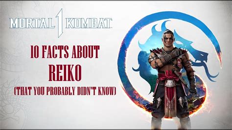 10 facts about reiko that you probably didn t know in mortal kombat 1 kombat kodex youtube