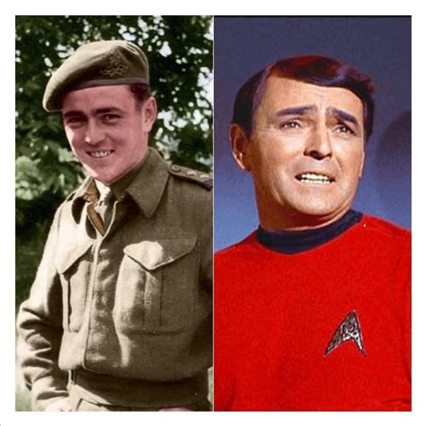 Lt James Doohan Later Known For Playing Scotty In Star Trek Led D