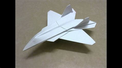 Origami Plane One Of The Fastest Youtube