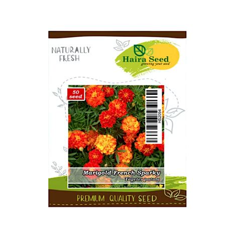 Bunga french marigold adalah bunga hias yang termasuk dalam kelompok asteraceae. Jual Benih Bibit Bunga Marigold French Sparky Biji Tanaman ...