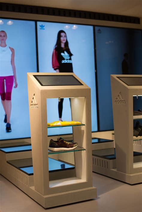 Adidas Launch Area In Harrods Briggs Hillier In 2023 Kiosk Design