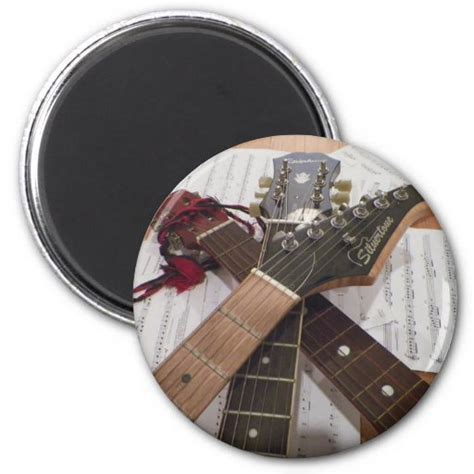 Strings And Things 2 Inch Round Magnet Zazzle