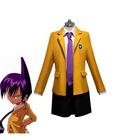 Shaman King Tao Ren Cosplay Costumes Anime Suit Uniform Set Unisex