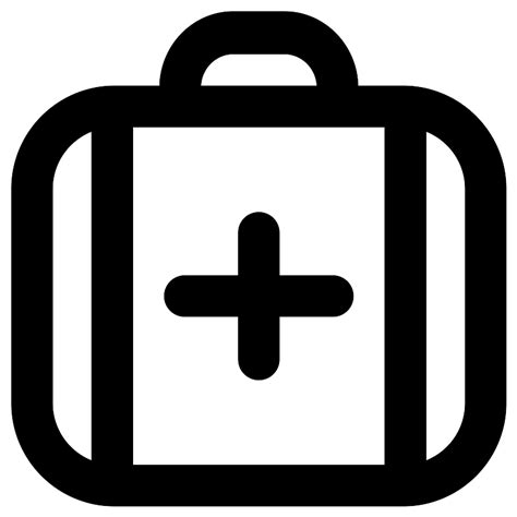 First Aid Handbag Vector SVG Icon SVG Repo