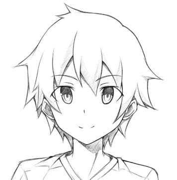 Short curly hair drawing best short hair styles. Anime boy with short hair by Lpspopular1234 on DeviantArt
