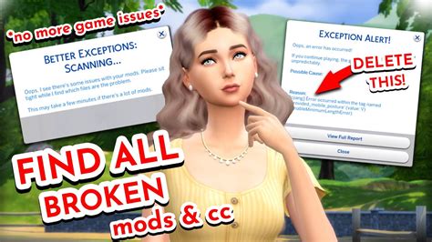 Scan And Clean Your Sims 4 Mods Folder Findfixremove Broken