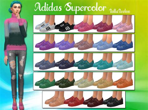 Adidas Supercolor By Lollaleeloo The Sims 4 Catalog