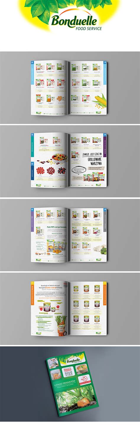 Read more brown foodservice • p.o. Bonduelle Food Service Katalog produktowy on Behance