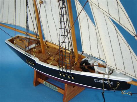 Buy Wooden Bluenose Model Sailboat Decoration 17in Model Ships