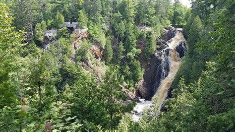 Big Manitou Falls Wisconsins Highest Waterfall State Trunk Tour