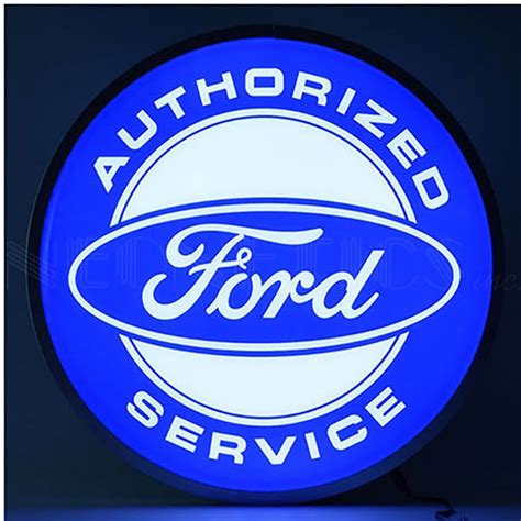 Neonetics Ford Authorized Service 15 Backlit Led Lighted Sign