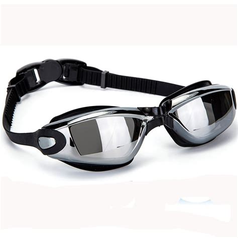 Professional Swimming Goggles Silicone Underwater Waterproof Anti Fog Uv Protection Swim Glasses
