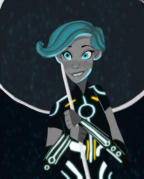 I Drew A Quick Mara I Will Never Be Over Tron Uprising Having Only
