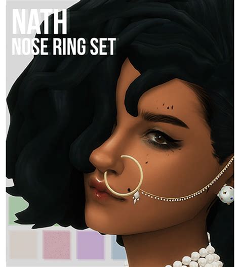 Sims Maxis Match Nose Ring Piercing Cc All Free Fandomspot