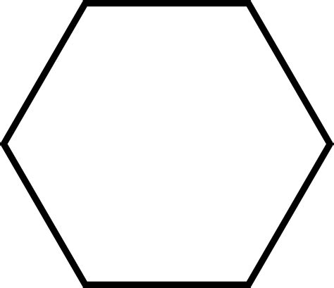 Hexagon Clipart Hexagon Shape Hexagon Hexagon Shape Transparent Free