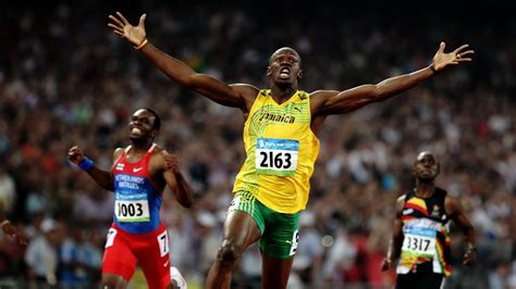 Usain Bolt S 100m World Record Usain Bolt 958sec Usain Bolts Fastest
