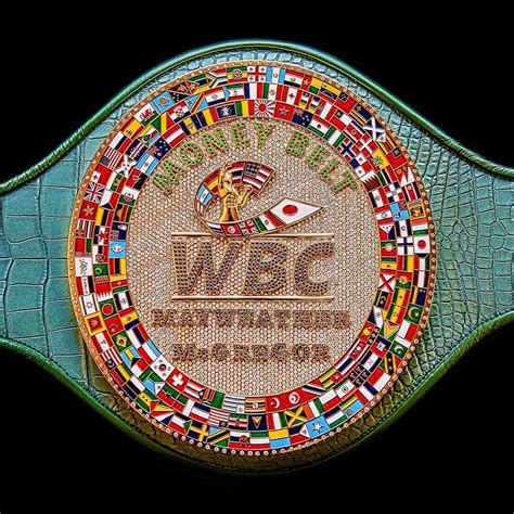 Wbc Announces The Money Belt For Mayweather Vs Mcgregor Boxing