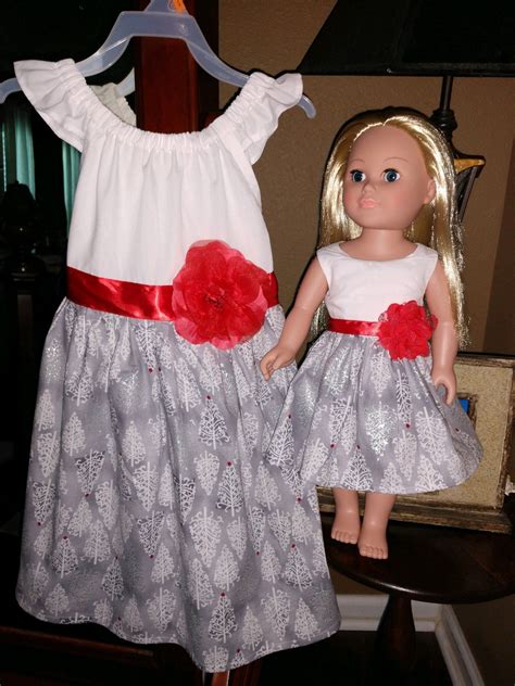 American Girl And Girls Matching Dresses By Kdkarenskreations On Etsy