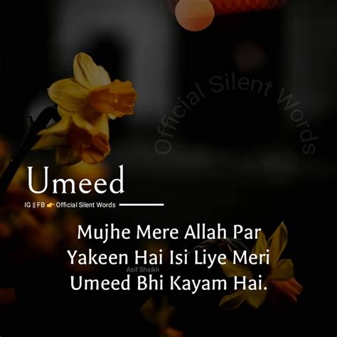 Pin by Saira Aly on Beautiful Shayri | Silent words, Islamic quotes, Ego quotes