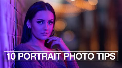 Portrait Photography Tips For Beginners Youtube