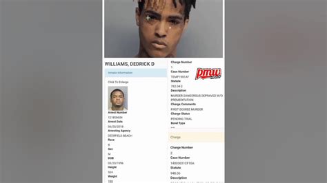 Xxxtentacions Killer Allegedly Arrested Dedrick Williams Youtube