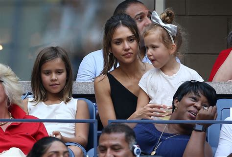 Jessica Albas Daughters Honor And Haven Look All Grown Up At The Us Open — See Tennis Match